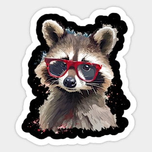 raccoon Sticker